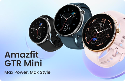 NEW AMAZFIT GTR MINI IS UNVEILED, PACKING MAX POWER & STYLE NEW AMAZFIT GTR MINI IS UNVEILED, PACKING MAX POWER & STYLE