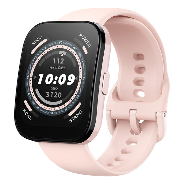 Amazfit Bip 3 Pro Smart Watch: 14-Day Battery Life - Black Silicone  watchband 