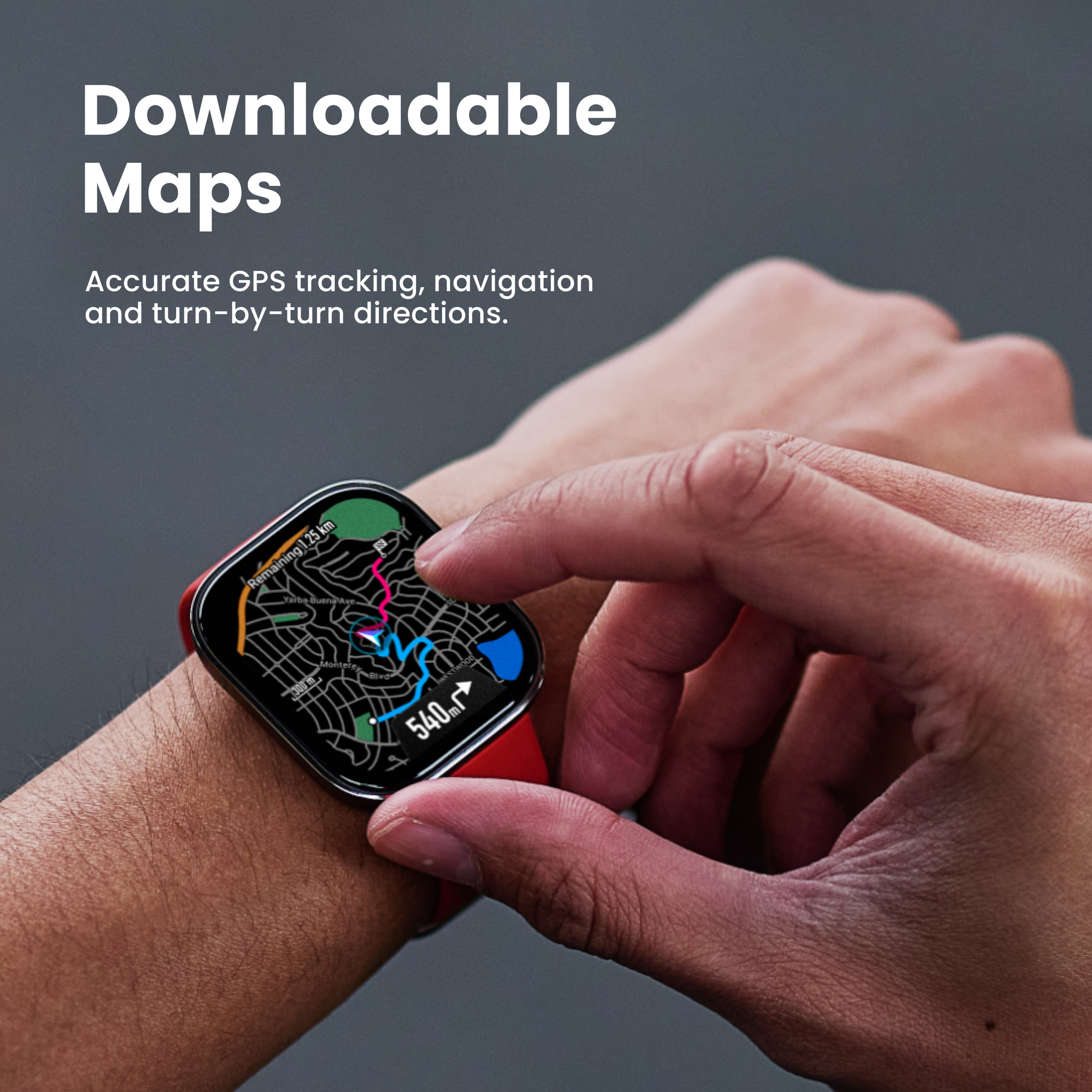 Amazfit Bip 6 Smartwatch Downloadable Maps