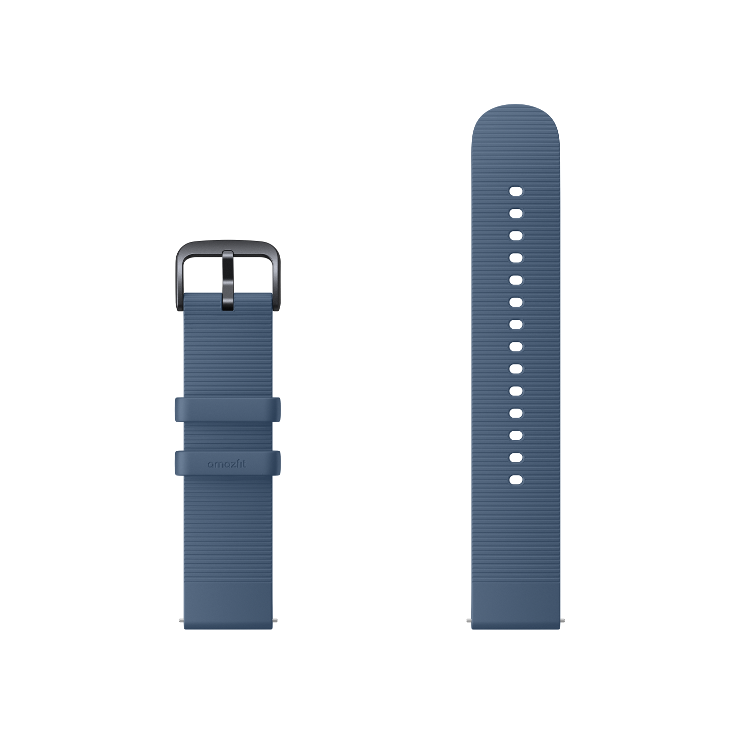 Amazfit Strap Silicone Series Textured Edition 20 22mm 20mm Graphite Black