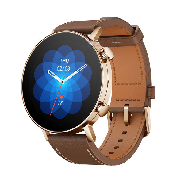 Buy Amazfit GTR 3 Pro Smart Watch with 3.68 cm (1.45 inch) AMOLED Display,  Brown Leather Online at Best Prices in India - JioMart.