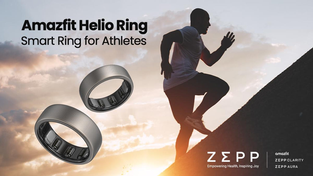 Smart Wearables Leader Zepp Health Unveils the Amazfit Helio Ring for Optimum Athletic Performance at CES 2024