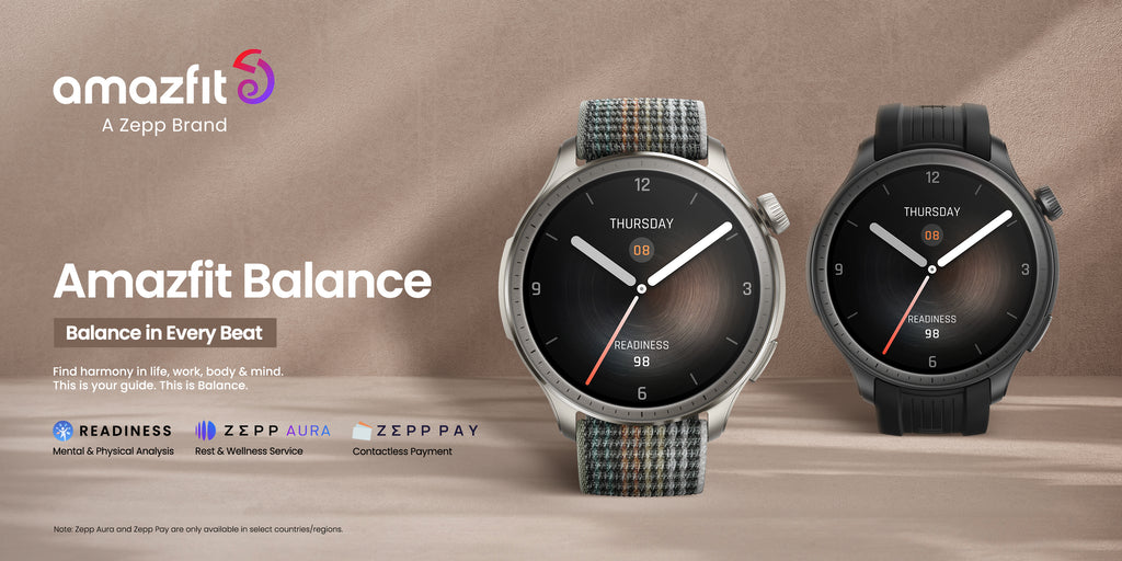 Zepp Health Launches Amazfit Balance with AI-empowered Features for the Ultimate in Balanced Living