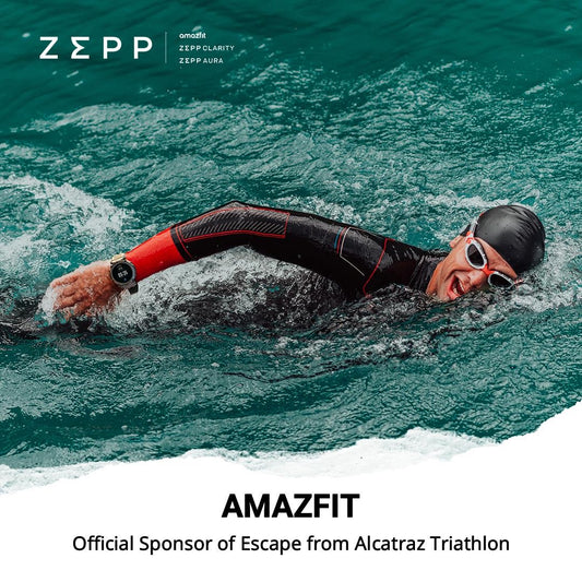 Zepp Health's Amazfit Signs Multi-Year Partnership as Official Sponsor of Escape from Alcatraz Triathlon