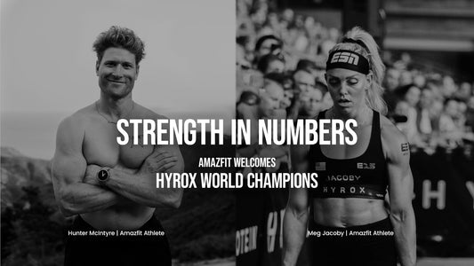 Amazfit Signs Hyrox World Champion Athletes Meg Jacoby and Hunter McIntyre as Brand Ambassadors