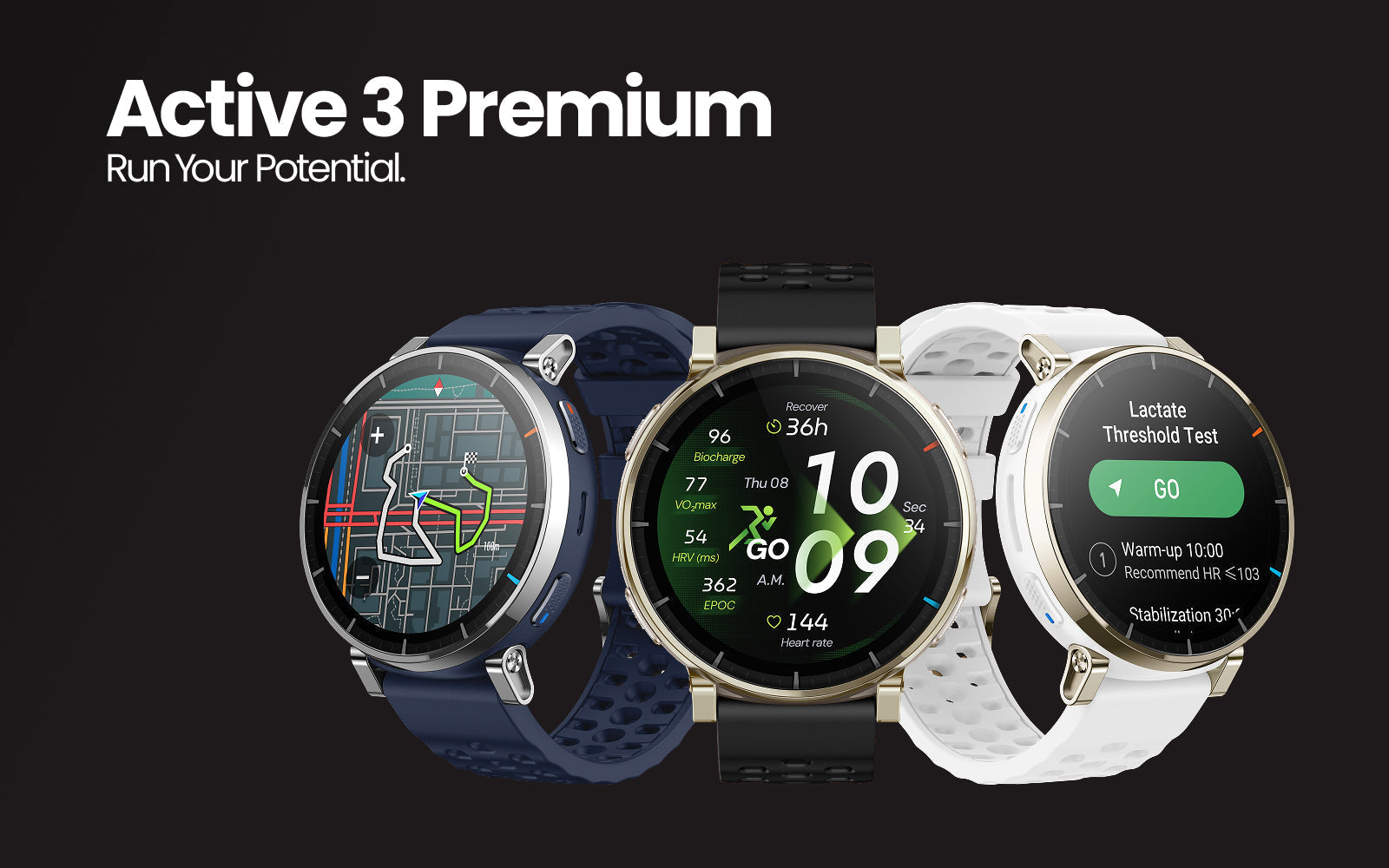 Active 3 Amazfit Introduces the Active 3 Premium