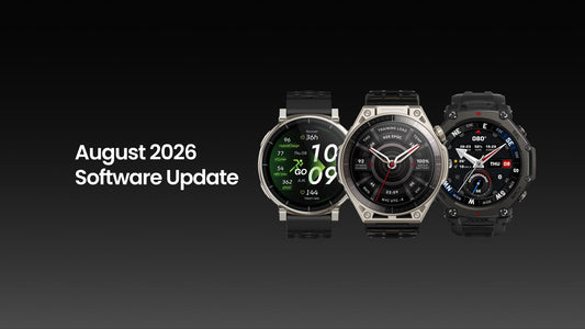New Amazfit Software Update: Smarter Swimming, Better Workout Control, and More Connected Training