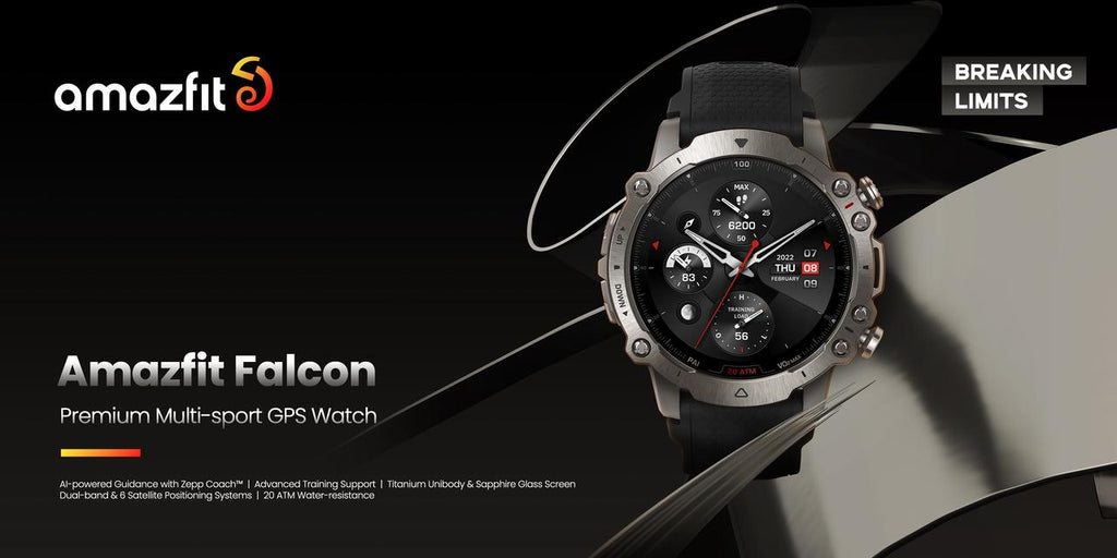 Zepp's toughest watch: Amazfit Falcon leaked with sapphire & stainless steel