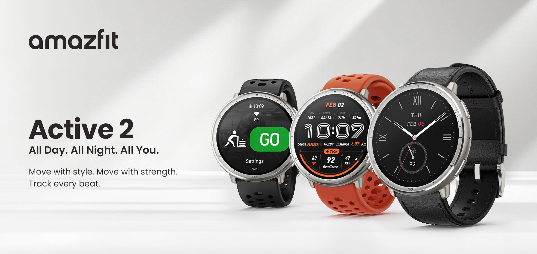 Amazfit Announces the Active 2; the Ultimate Everyday Smartwatch for A