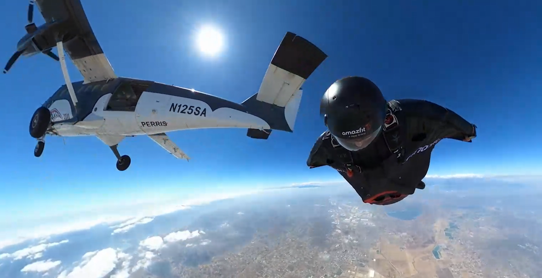 TAKE TO THE SKIES WITH JEB CORLISS AND THE AMAZFIT T-REX ULTRA