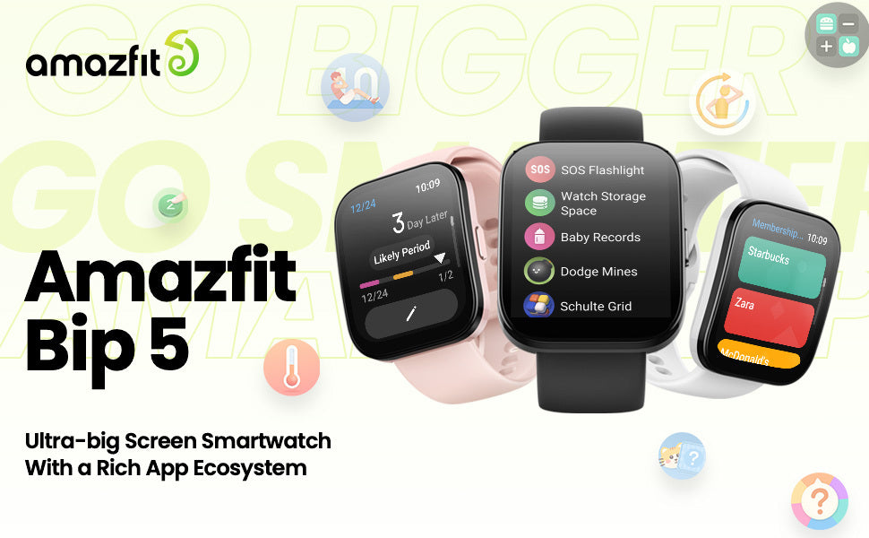 GizChina Reviews the All - New Amazfit Bip 5 Smart Watch