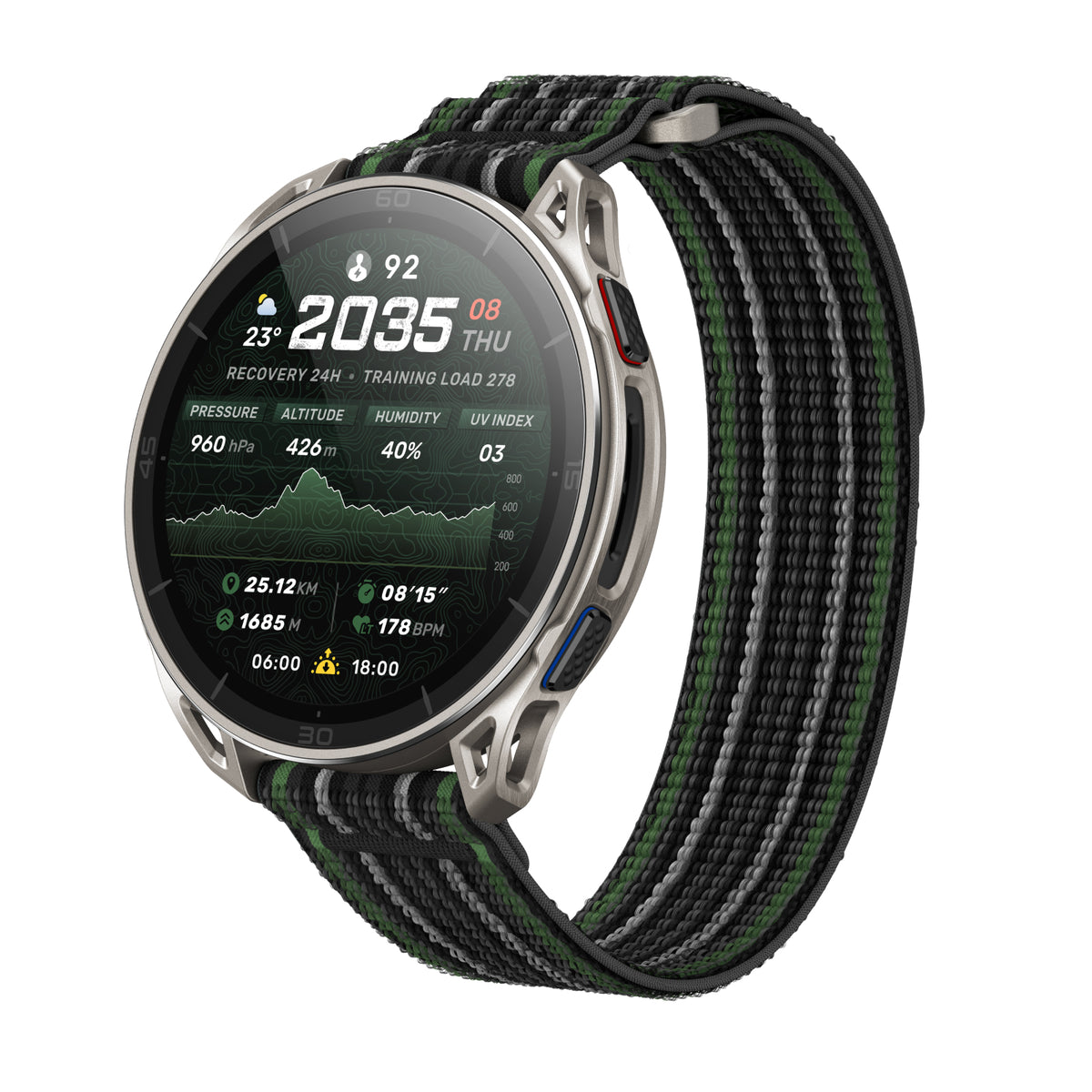 Amazfit Cheetah 2 Ultra titanium trail running smartwatch