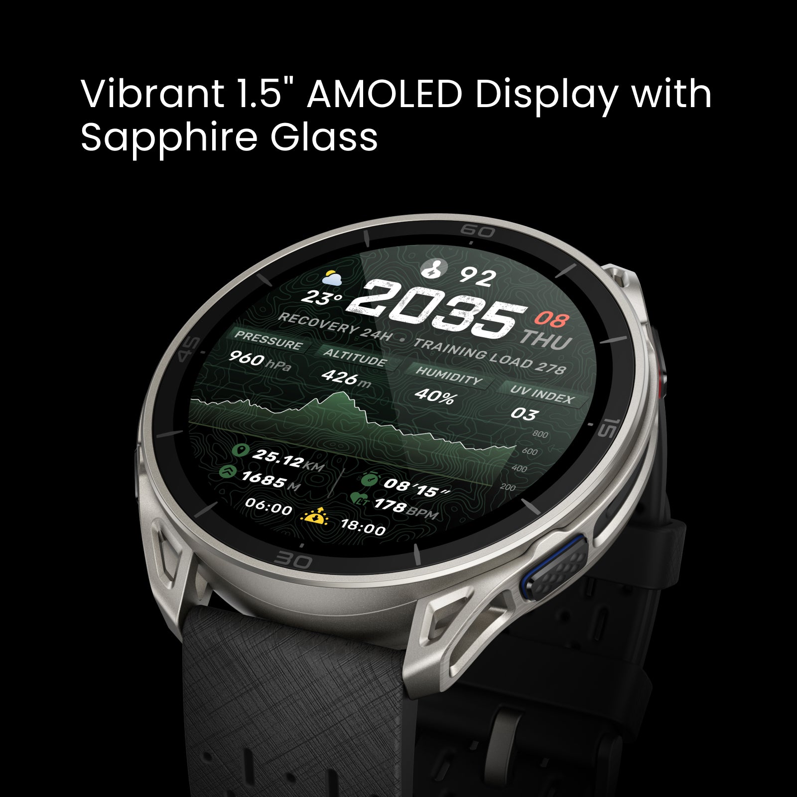 Amazfit Cheetah Smartwatch - Thumbnail 2