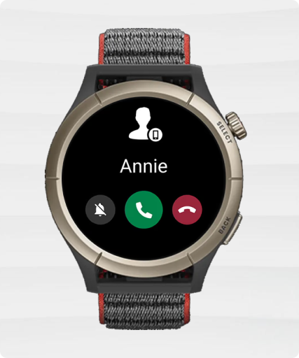 Phone call smartwatch