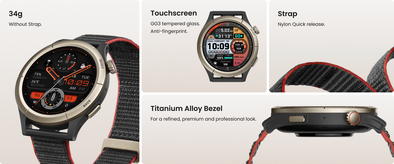 Amazfit cheetah pro smartwatch
