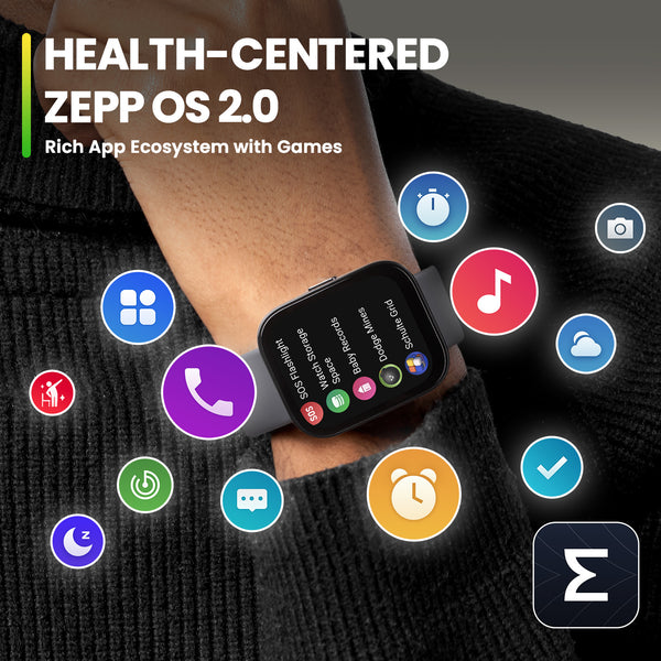 World Premiere] Amazfit Bip 5 Smartwatch Ultra-Large 1.91'' Display  Bluetooth Phone Calls 120+ Sports Modes Smart Watch