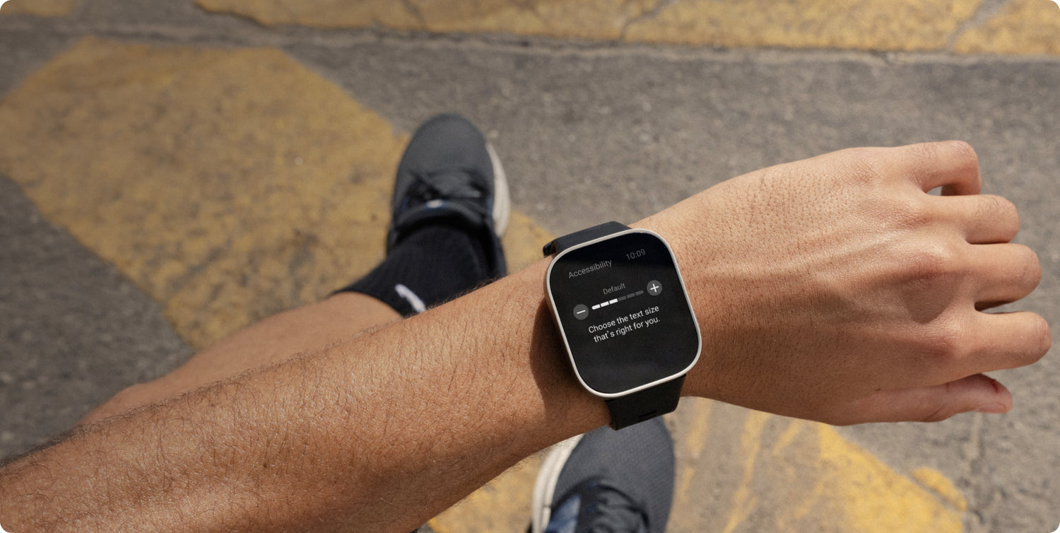 Amazfit BIP MAX Zepp Flow glasovna kontrola