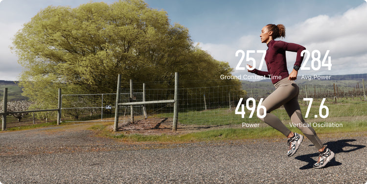 Amazfit Cheetah 2 Pro running metrics lifestyle image