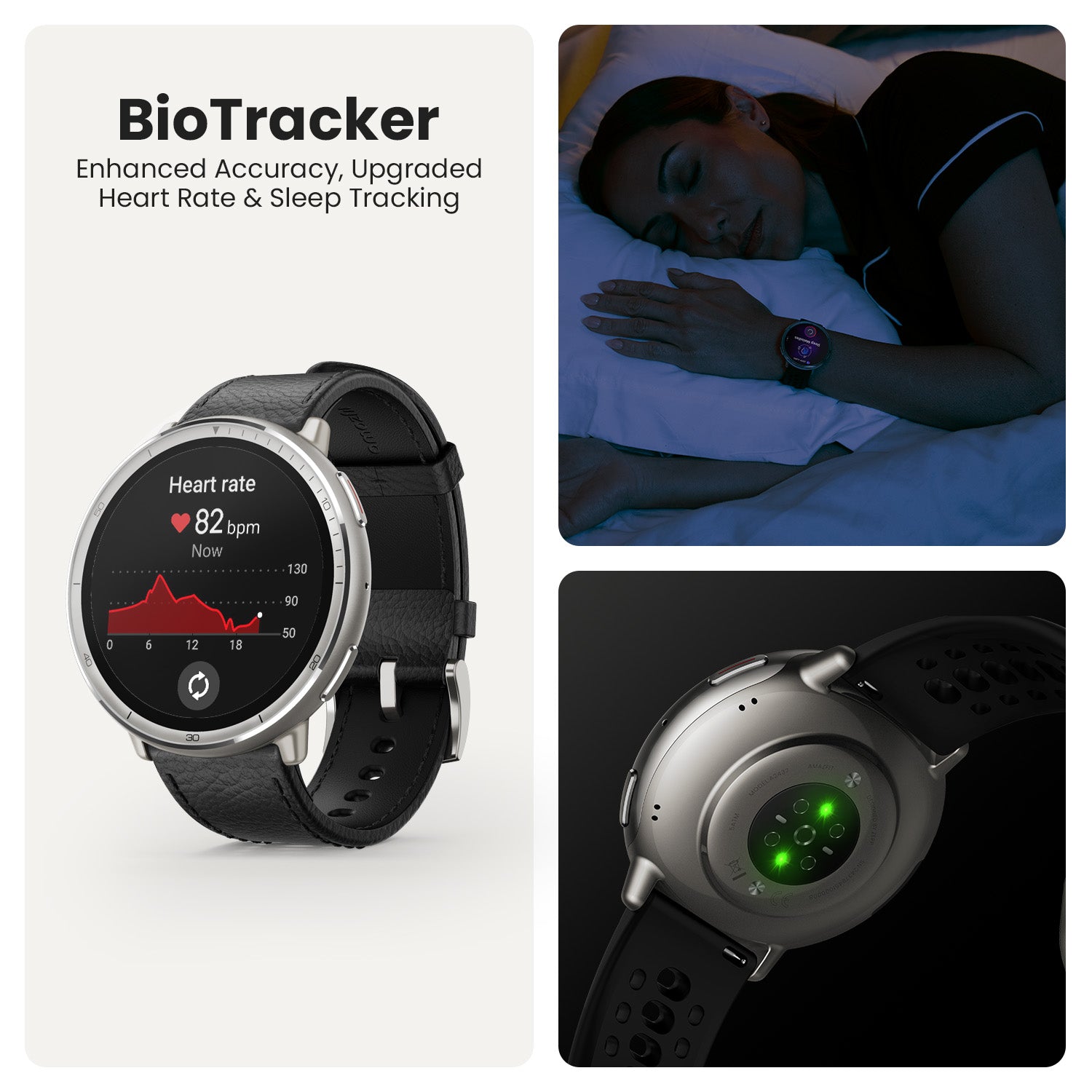Amazfit Active 2 Smartwatch Black Sport Silicone