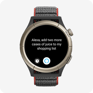 Alexa built in smartwatch
