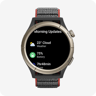 Moring updates smartwatch