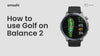 Golf smartwatch