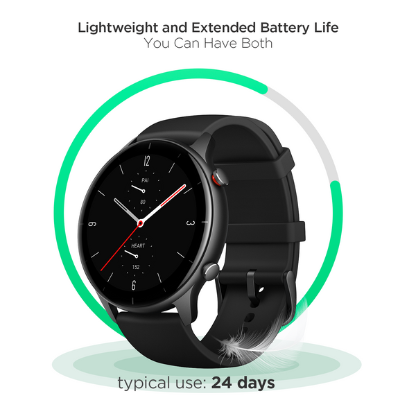 Amazfit GTR 2e Smartwatch Orologio Intelligente, Alexa Integrato, 5 ATM  Impermeabile, 90 Modalità Sportive, Cardiofrequenzimetro, Monitor del  Sonno